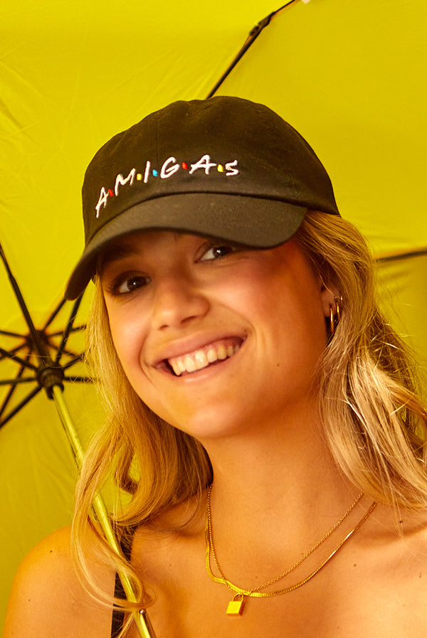 Bachelorette Party Hats 6-Pack Dad Caps - Bride & Amigas