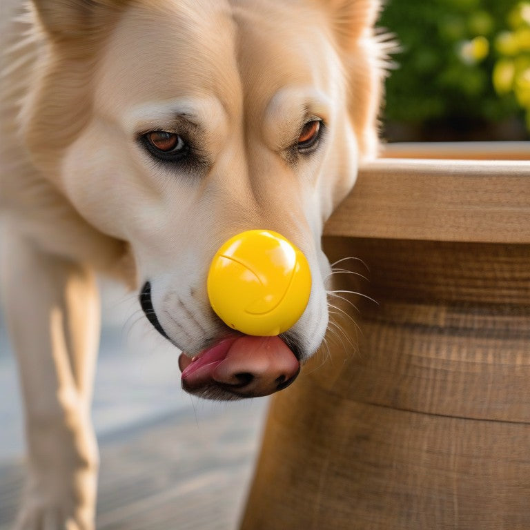 Interactive Dog Treat Dispenser Ball | Pet Food Puzzle Toy