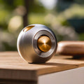 Aluminum Fidget Spinner Ball | Stress Relief Desk Toy | Rotating