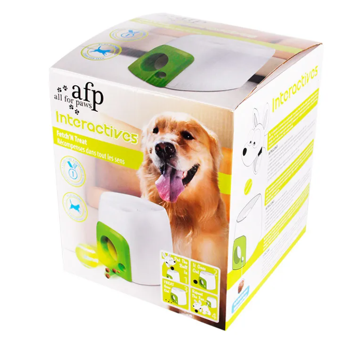 Interactive Dog Treat Dispenser Ball | Puzzle Toy for Medium Large Dogs