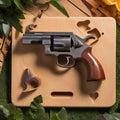 Wooden Thompson Gun 3D Model Kit | DIY Wood Puzzle Toy Assembly