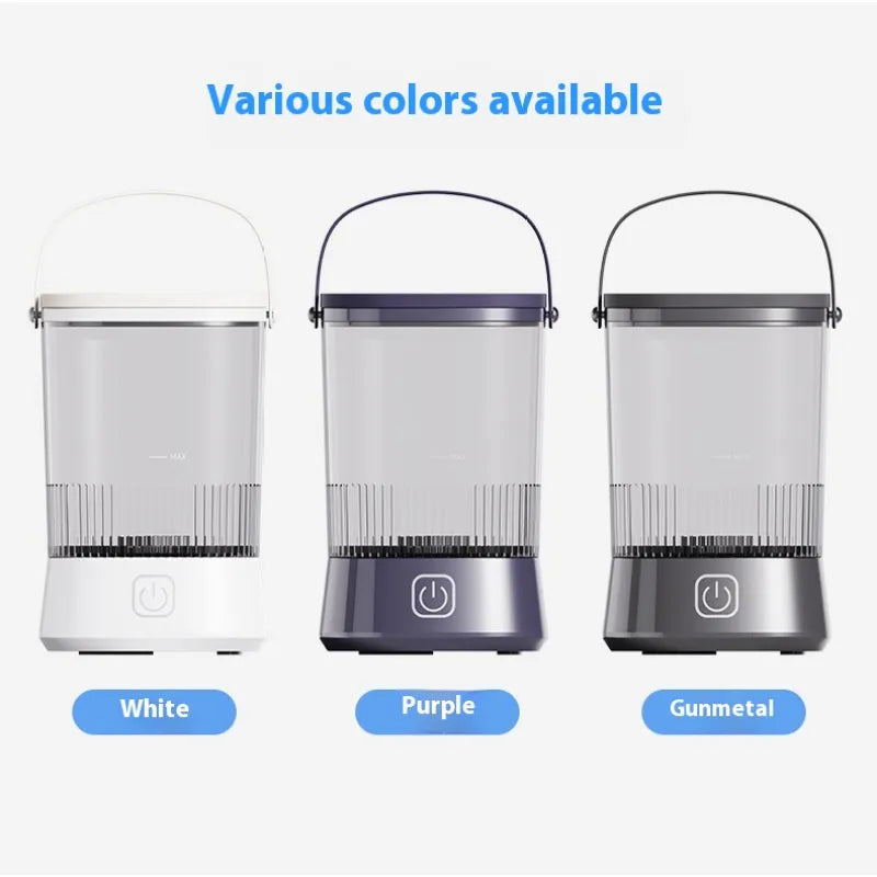 Electric Makeup Brush Cleaner Machine - Auto Spinning Cleaning Device