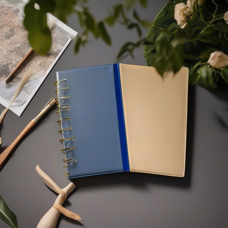 3 Ring Binder 1 Inch Blue | School Office Document Organizer