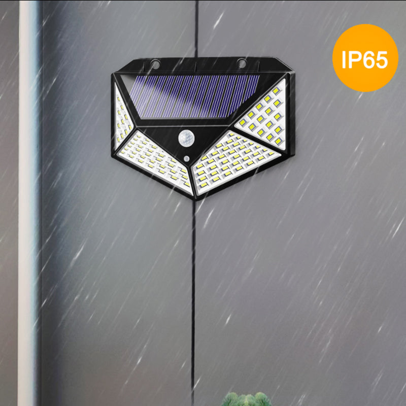 Solar Motion Sensor LED Light 1000 Lumen Outdoor Security