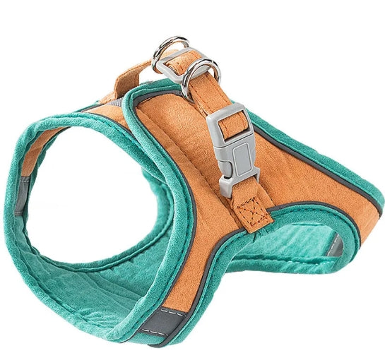 Adjustable Cat Harness and Leash Set - Pet Training Walking Chest Strap