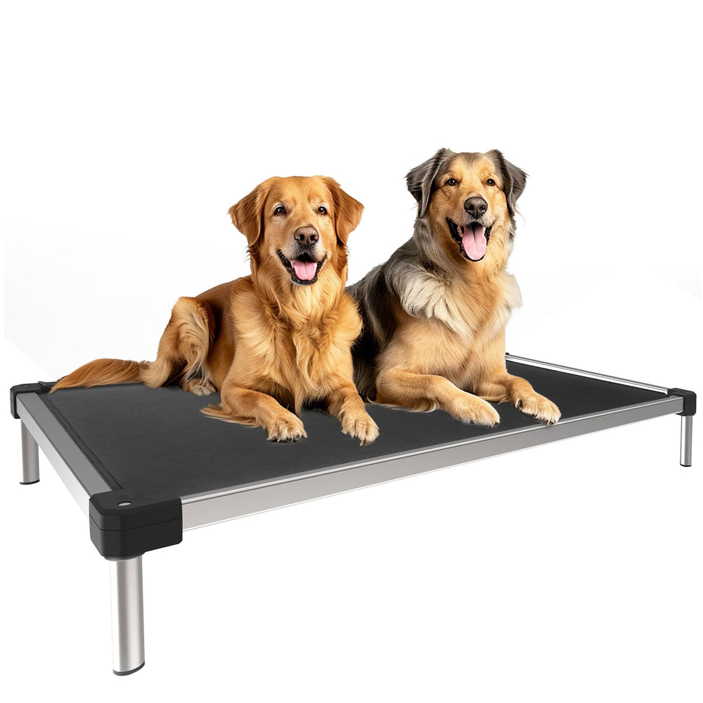 56" Elevated Dog Bed Large Dogs Waterproof Outdoor Cooling Cot