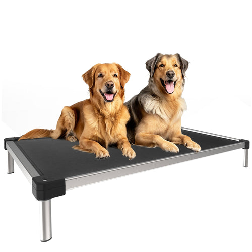 56" Elevated Dog Bed Large Dogs Waterproof Outdoor Cooling Cot